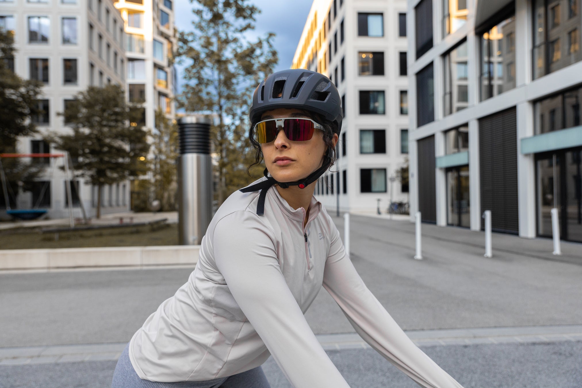 ALPINA Fahrradbrille mit UV-Schutz und sportlichem Design für Damen und Herren