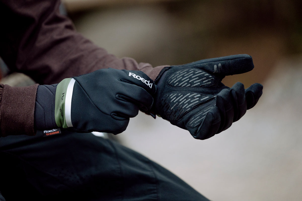 Warme Fahrradhandschuhe für Winter und Übergangszeit