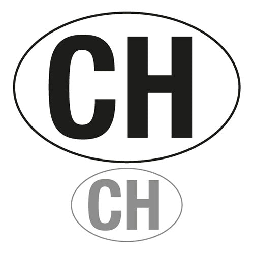 CH Aufkleber gross