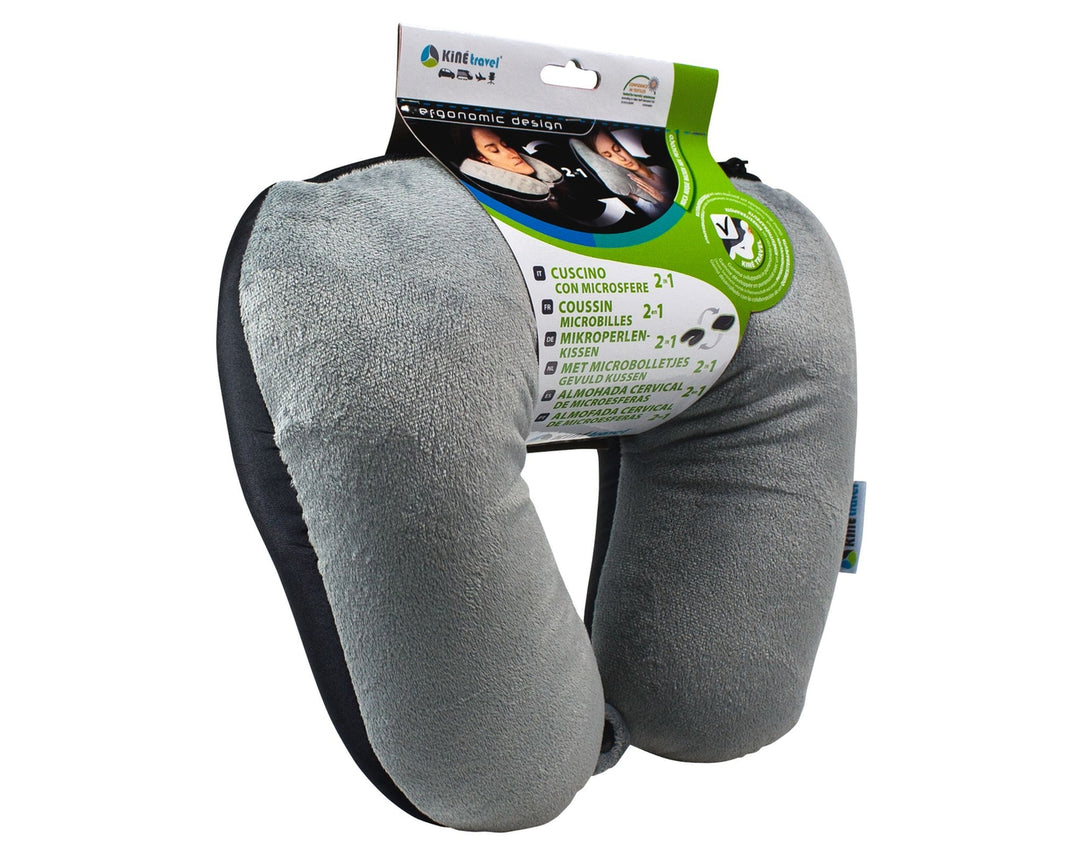 Reisekissen Mikroperlen 2-in-1