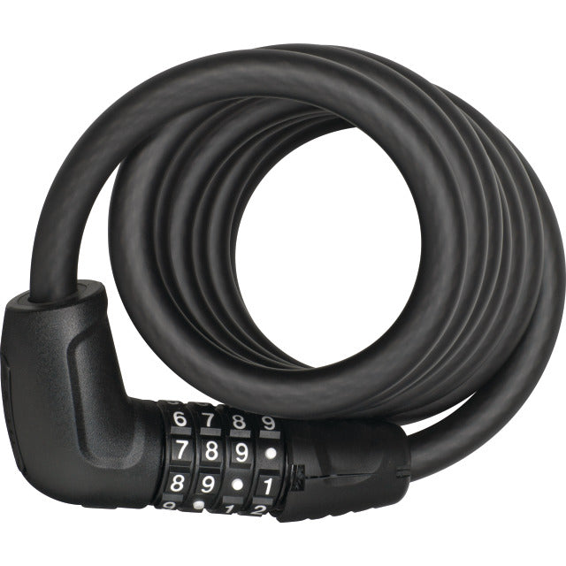 Abus - Spiralkabelschloss Tresor 6512C/180 Code m. Halter SCMU 6C - Garage/Velos-Motos Allemann