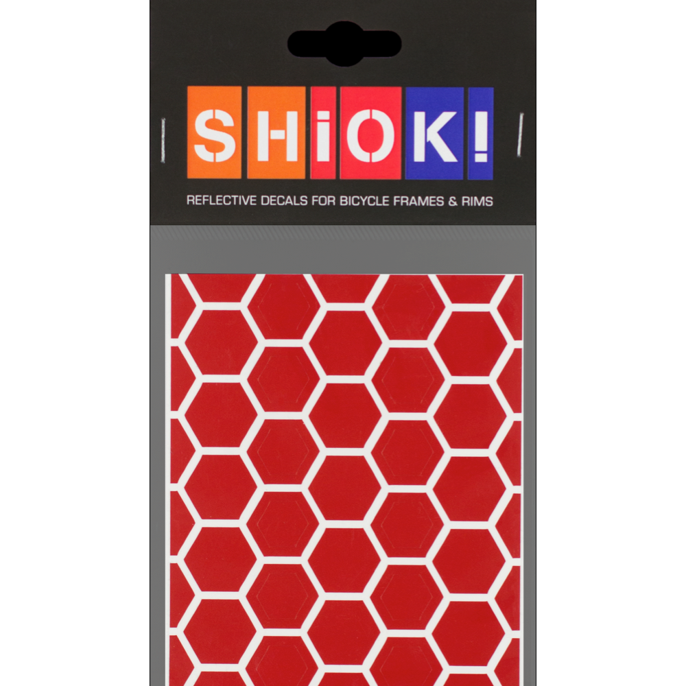 SHIOK! - Reflektor-Folienset Honeycomb - Garage/Velos-Motos Allemann