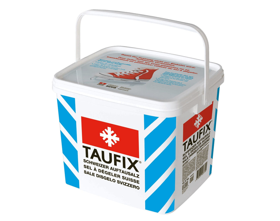 Taufix - Streusalz TAUFIX, Eimer à 12.5 kg - Garage/Velos-Motos Allemann