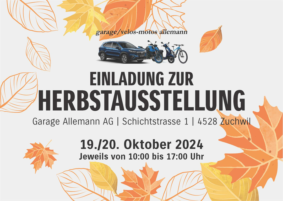 Herbstausstellung 19./20. Oktober 2024