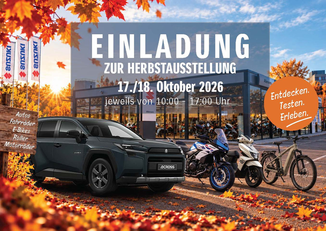Herbstausstellung 2026 – Entdecken. Testen. Erleben.