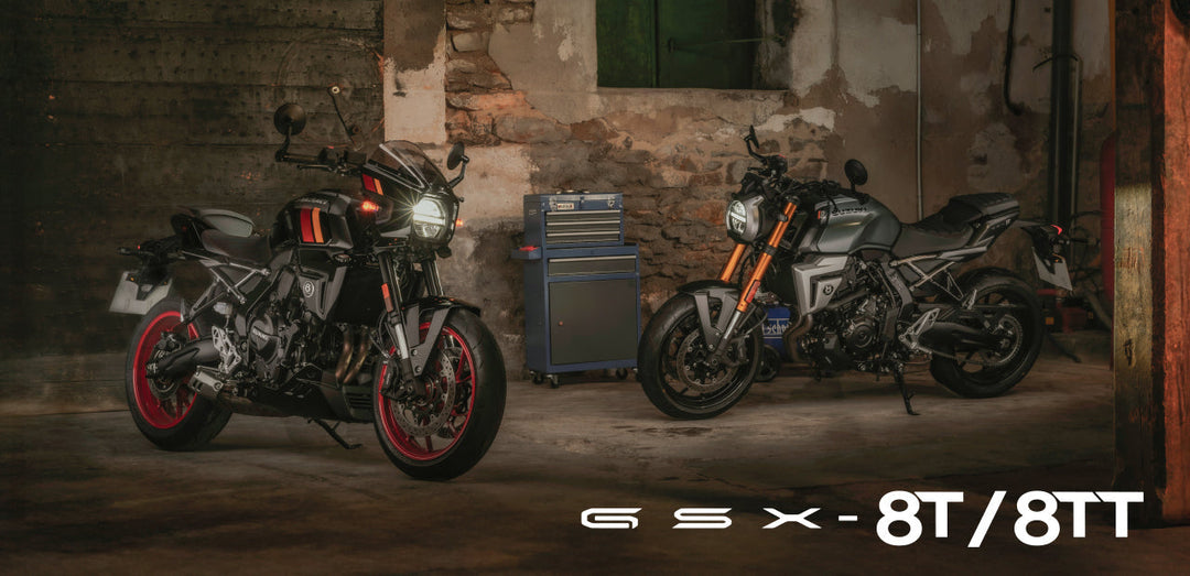 Retro trifft Hightech: Suzuki präsentiert die neuen GSX-8T und GSX-8TT
