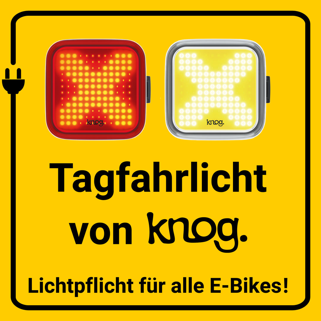 Tagfahrlicht von Knog - Garage Allemann AG Blog - Garage/Velos-Motos Allemann