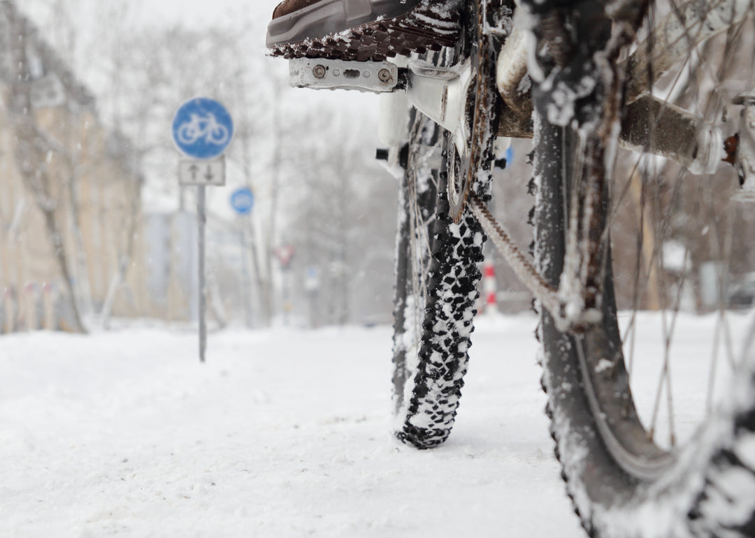 Wie geht sicheres Fahrradfahren im Winter? - Garage Allemann AG Blog - Garage/Velos-Motos Allemann