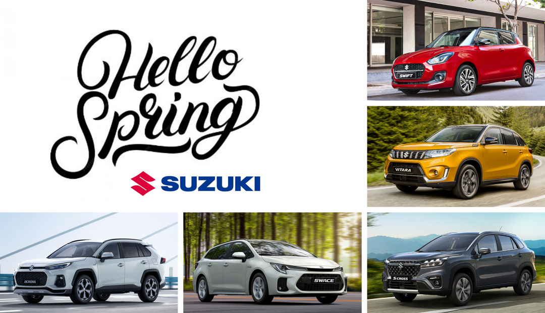 SUZUKI SPRING BONUS 2024 bis 31. Mai 2024