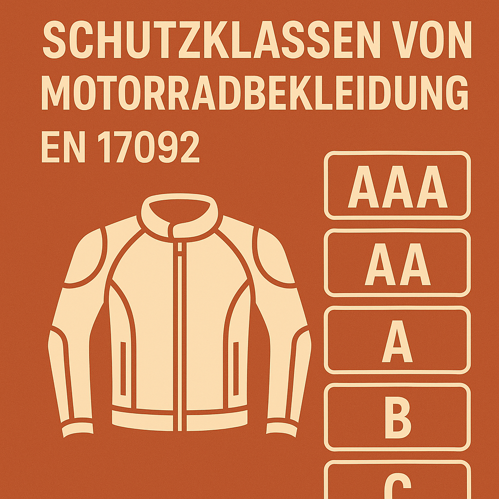 Schutzklassen von Motorradbekleidung: Was bedeutet EN 17092?