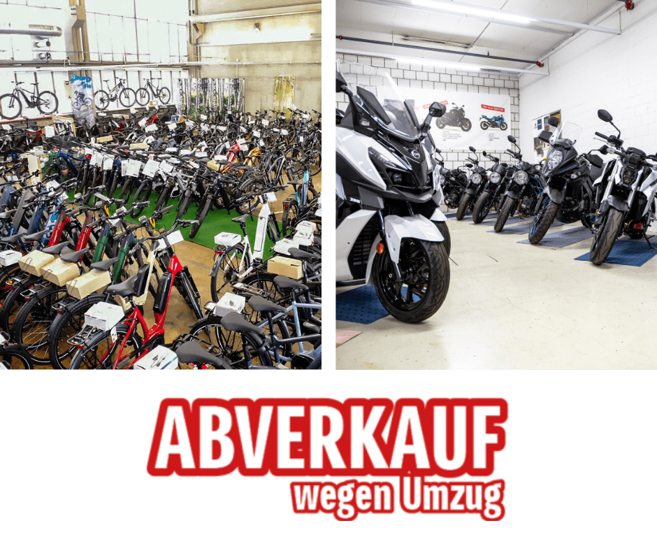Abverkauf wegen Umzug - Garage/Velos-Motos Allemann