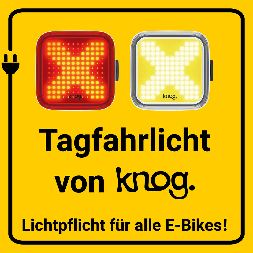 Tagfahrlicht von Knog - Garage/Velos-Motos Allemann