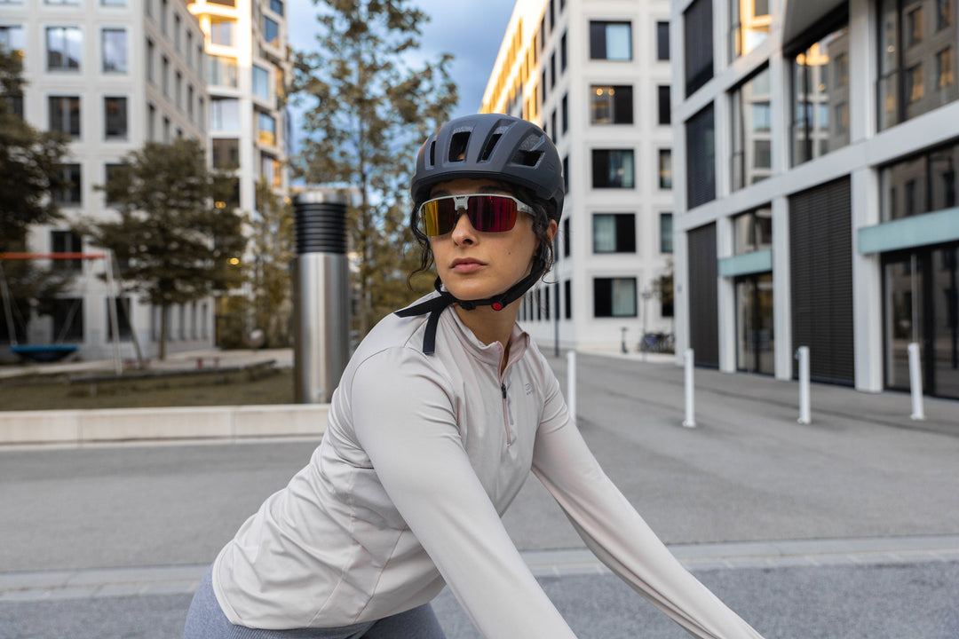 ALPINA Fahrradbrille mit UV-Schutz und sportlichem Design für Damen und Herren