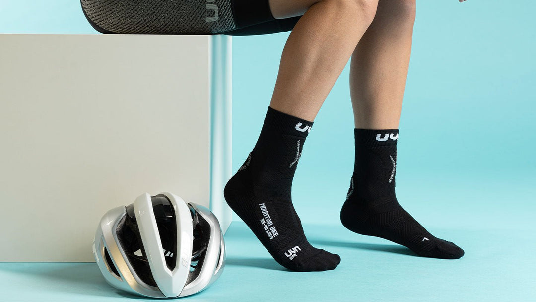 Fahrradsocken Damen - Garage/Velos-Motos Allemann