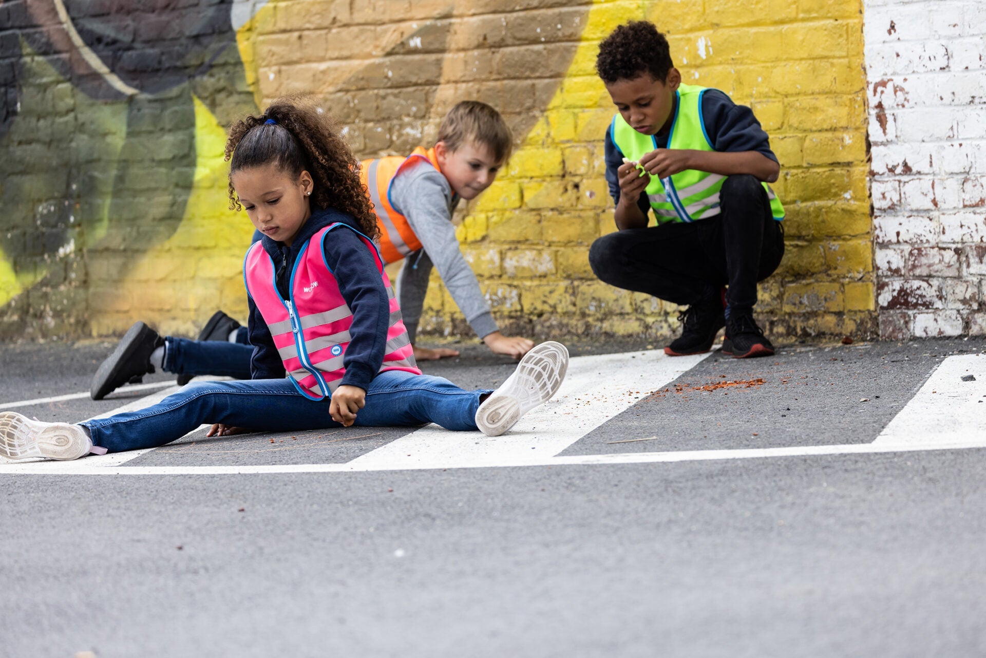 Leuchtwesten für Kinder - Garage/Velos-Motos Allemann