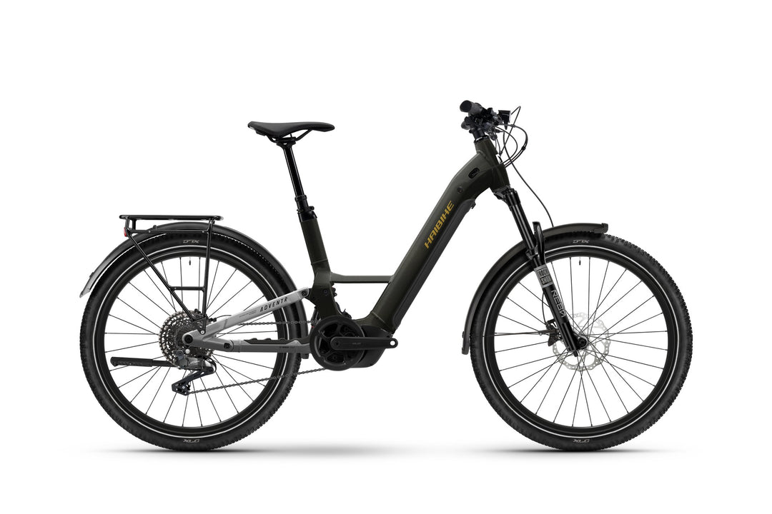 Haibike Adventr 6 Low sparkling black/platinum chrome glänzend