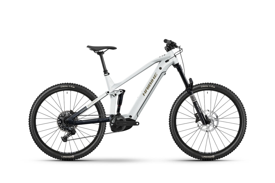 Haibike Alltrail 8 27.5 white/blue/gold glänzend