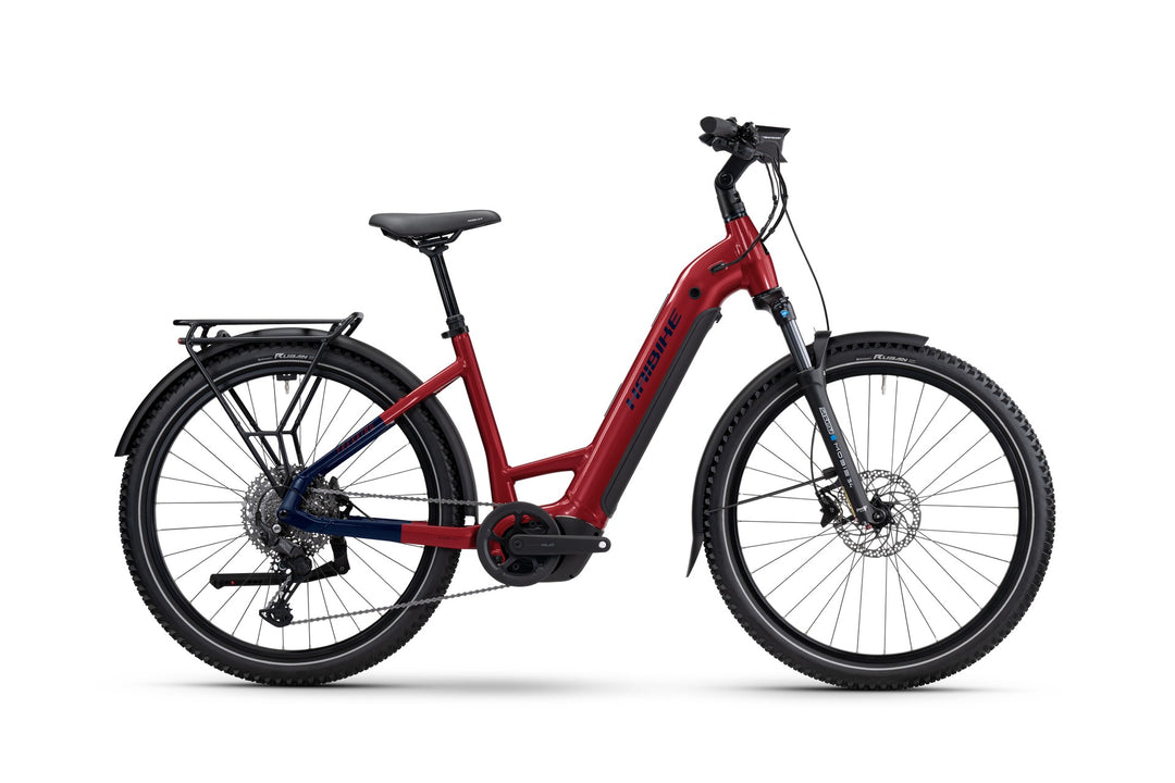 Haibike Trekking 7 Low dynamite red/blue glänzend