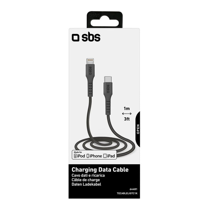 Kabel Lightning auf USB-Typ C, 1 m