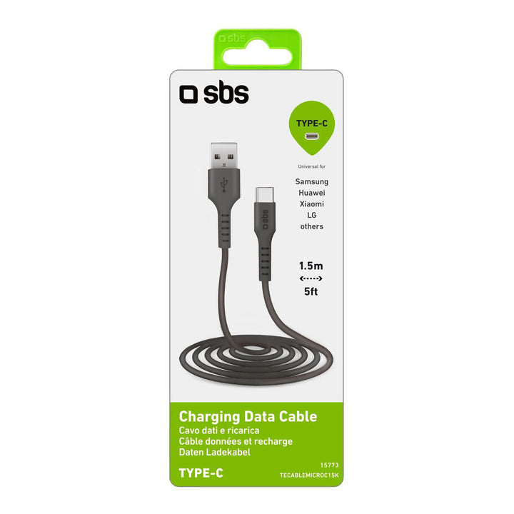 Kabel USB-A auf US-Type C, 1.5 m