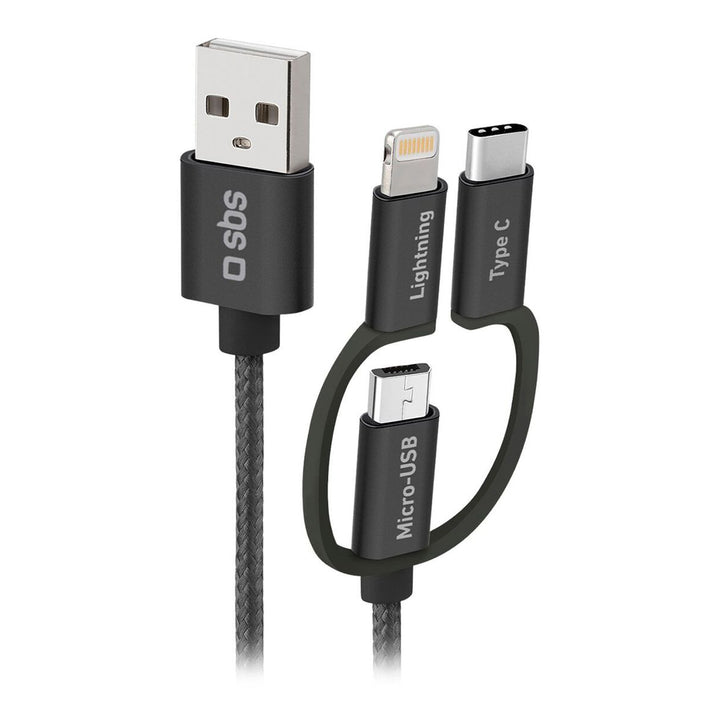 Ladekabel 3in1, 1.2 m