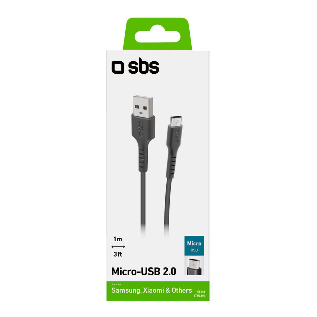 Kabel USB-A auf Micro-USB, 1 m