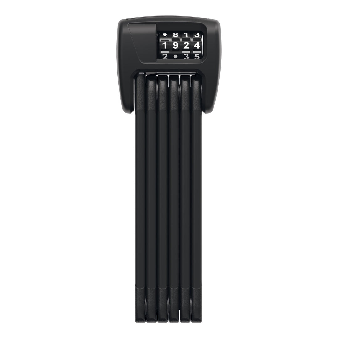Abus Faltschloss Bordo Combo 6000C/90 Code mit Halter SH Saddlefix schwarz