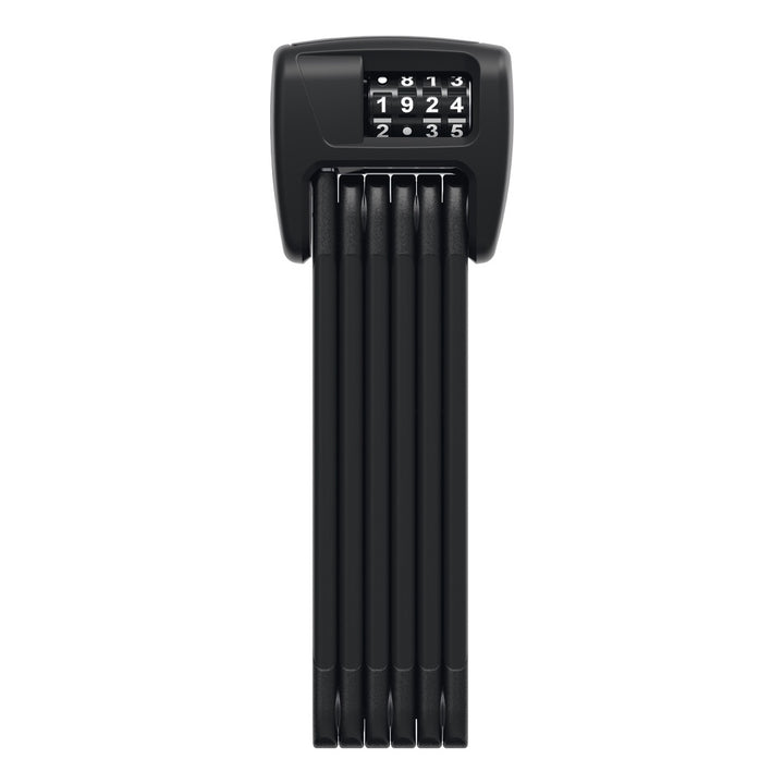 Abus Faltschloss Bordo Combo 6000C/90 LED Code mit Halter SH 6000/90 schwarz