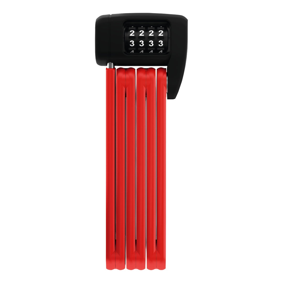 Abus Faltschloss Bordo Lite 6055C/85 Code mit Halter SH 6055 rot