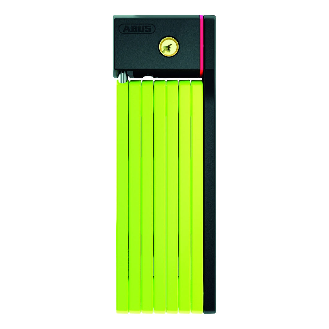 Abus Faltschloss uGrip Bordo Big 5700/100 mit Halter SH 5700/100 lime