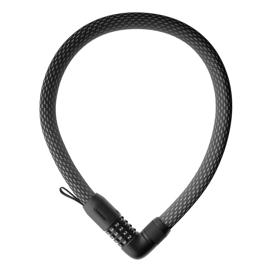 Abus Kettenschloss Yarnit 4004C/85 Code ohne Halter black
