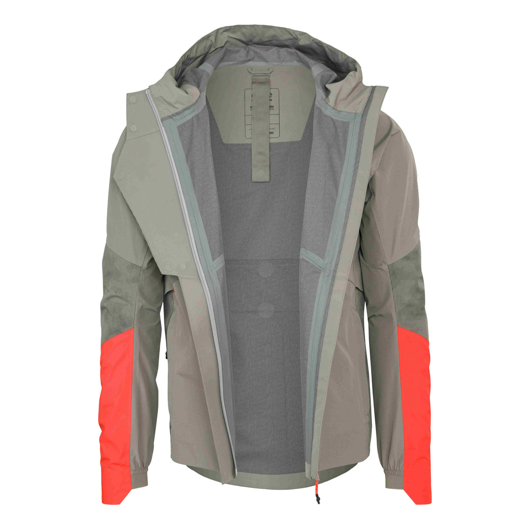 Commuter Tech Rain Jacket Hi-vis Red & Reflection
