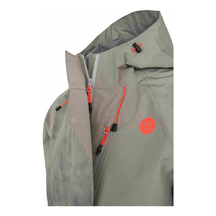 Commuter Tech Rain Jacket Hi-vis Red & Reflection