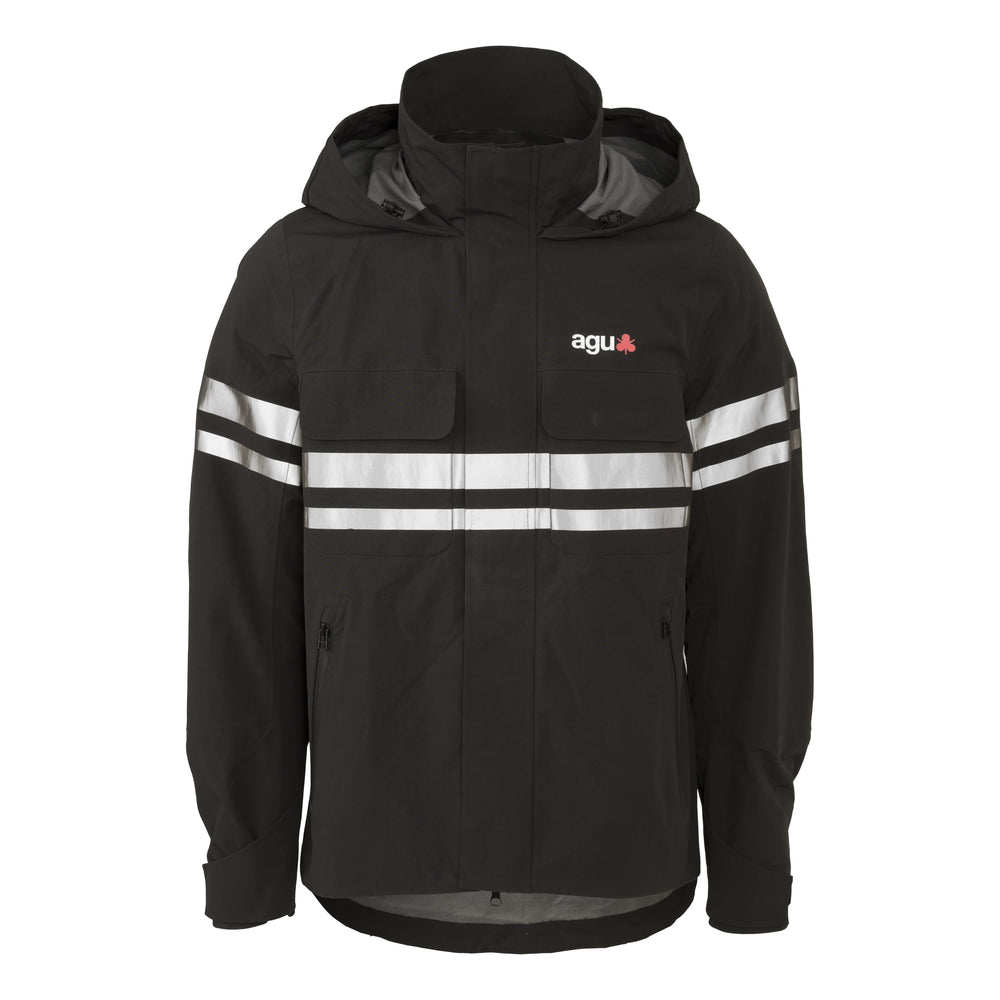 AGU Impact Rain Jacket Commuter schwarz