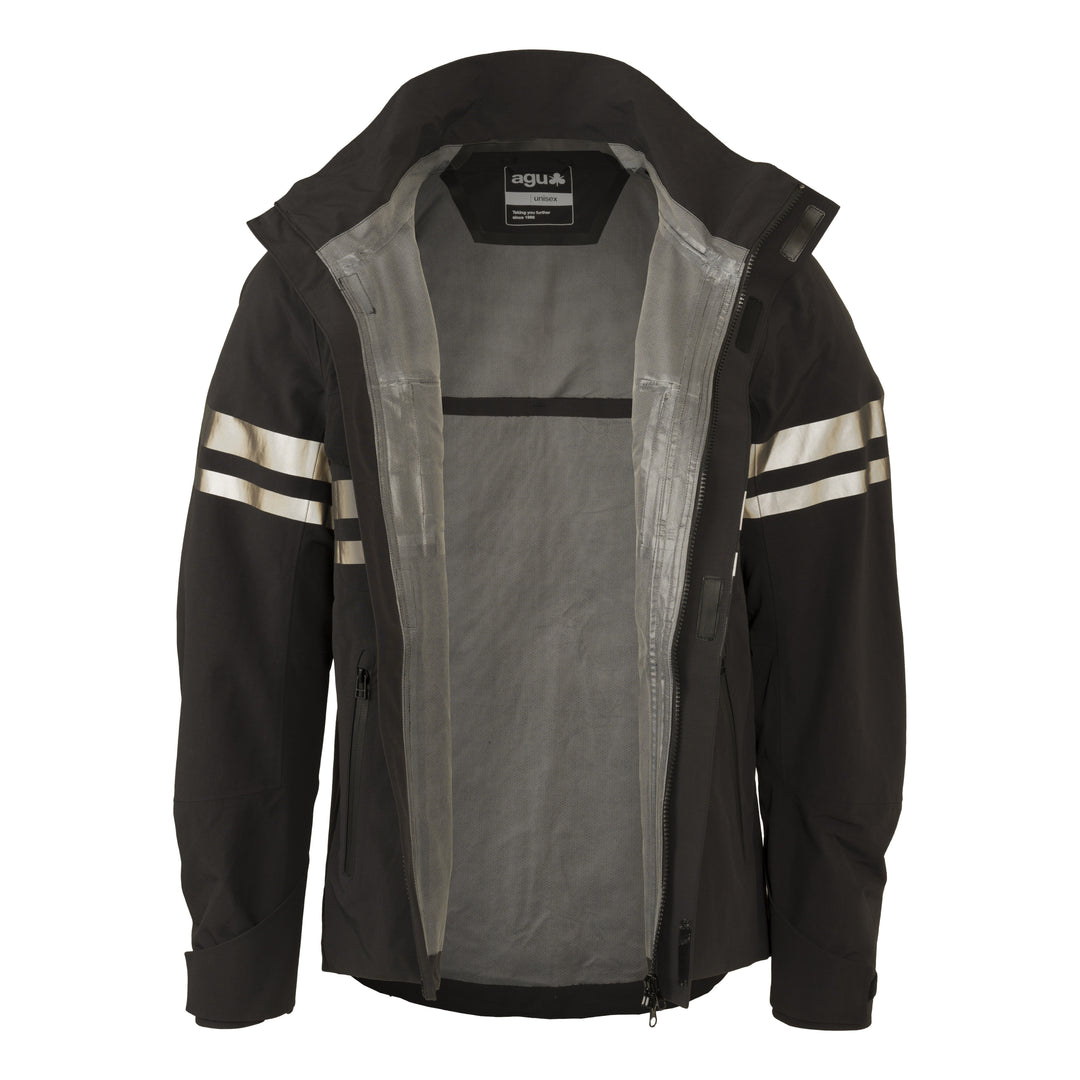 AGU Impact Rain Jacket Commuter schwarz