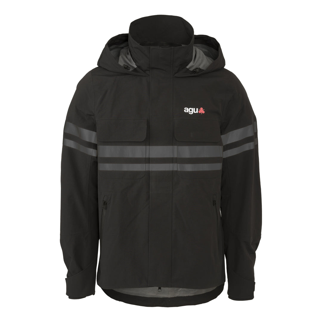 AGU Impact Rain Jacket Commuter schwarz