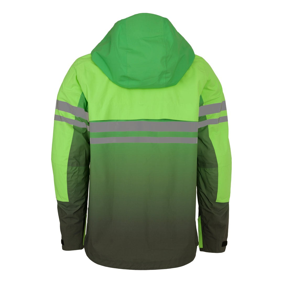 AGU Impact Rain Jacket Commuter hi-vis neon grün