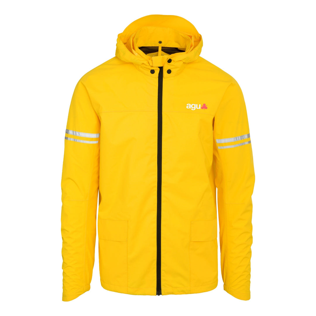 AGU Original Unisex II Rain Jacket Essential gelb schwarz