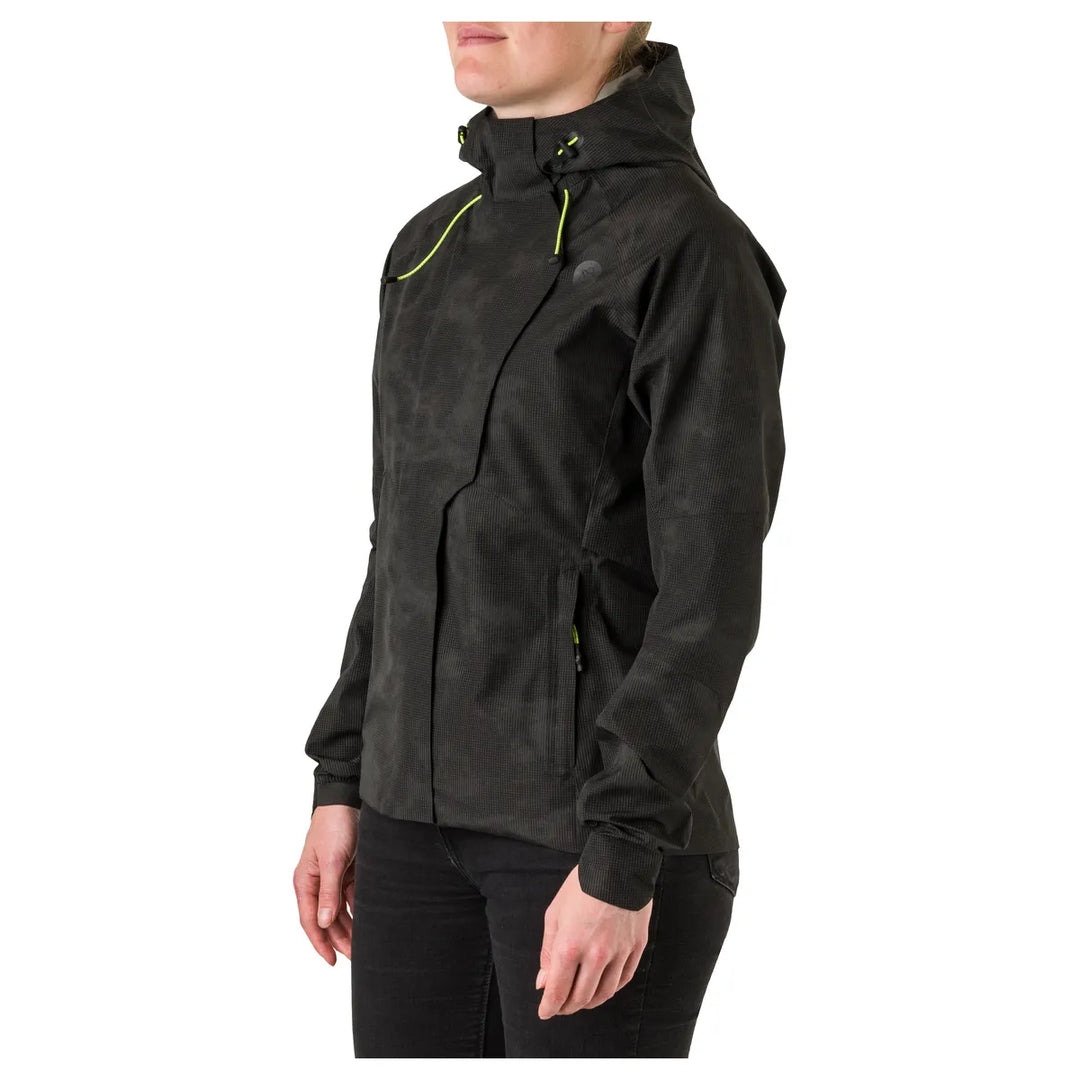 Women Commuter Tech Rain Jacket Reflection