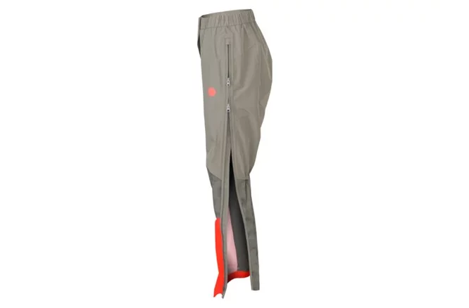 Women Commuter Tech Rain Pants High Vis Red & reflection