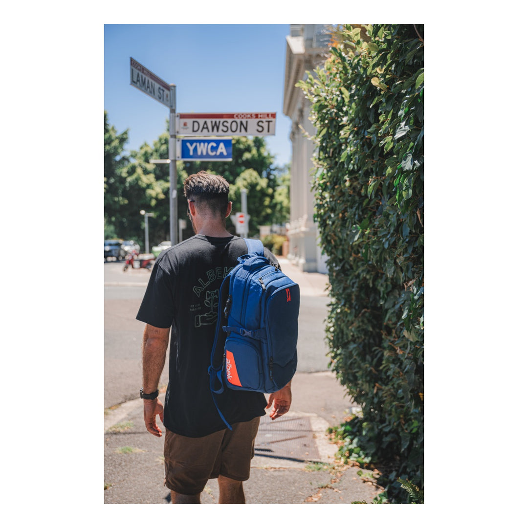 Albek Dudley Rucksack posiden blue