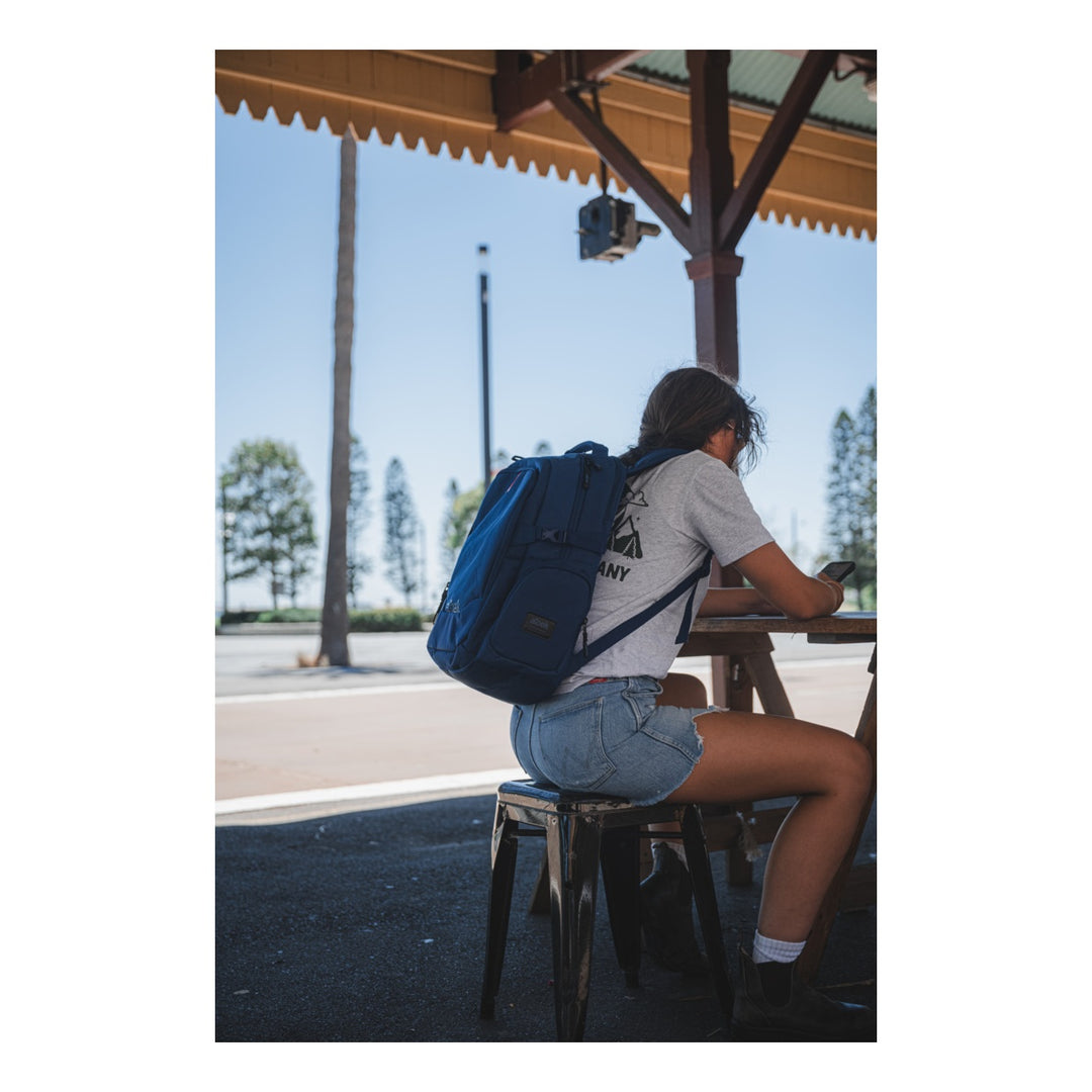 Albek Dudley Rucksack posiden blue