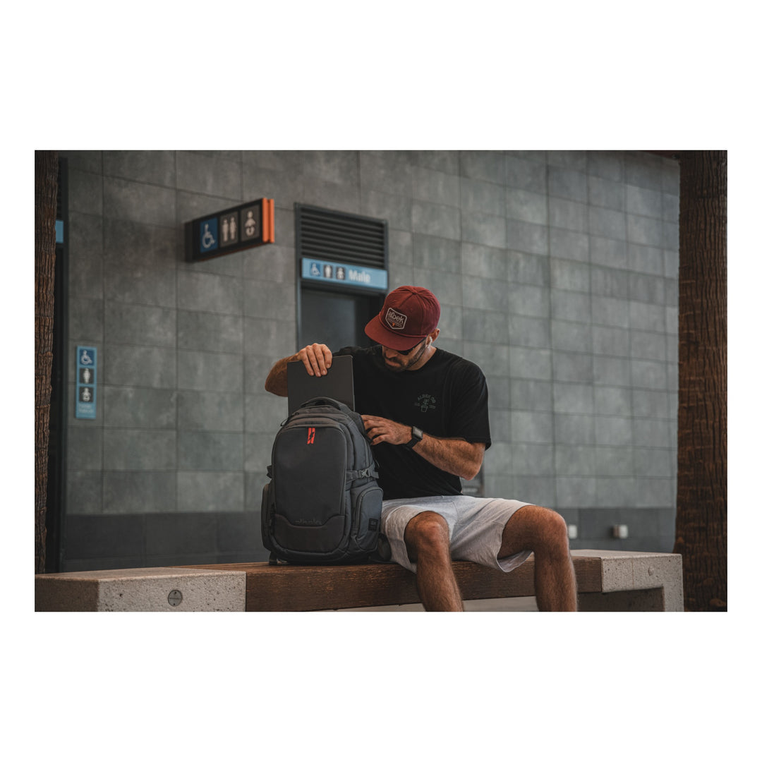 Albek Dudley Rucksack steel grey