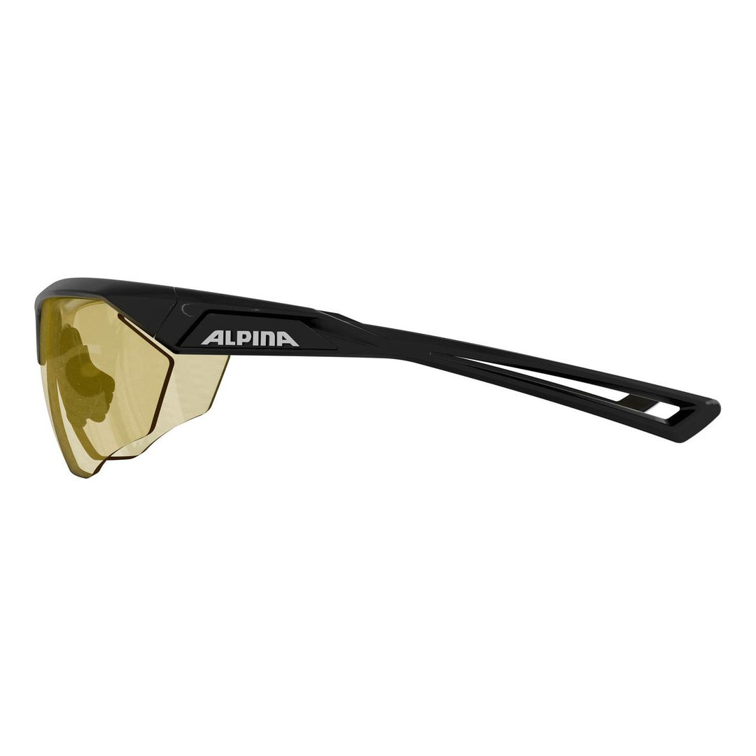 Alpina NYLOS HR black matt/gelb