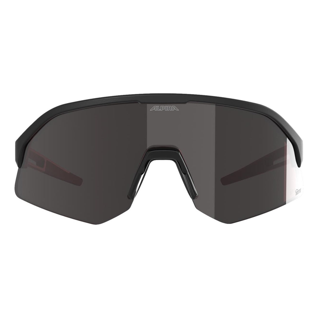Alpina SONIC HR M Q-LITE black matt/mirror silver