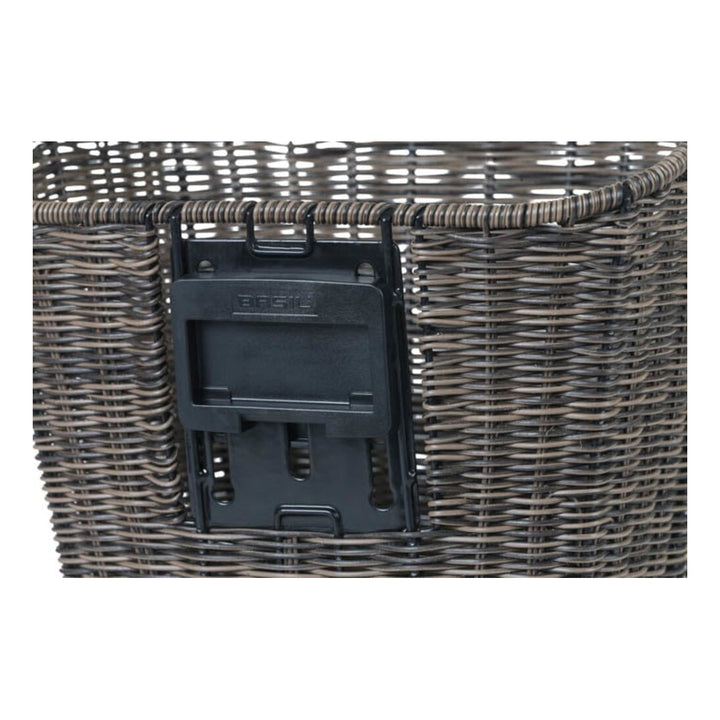 Bremen Rattan Look KF Fahrradkorb vorne
