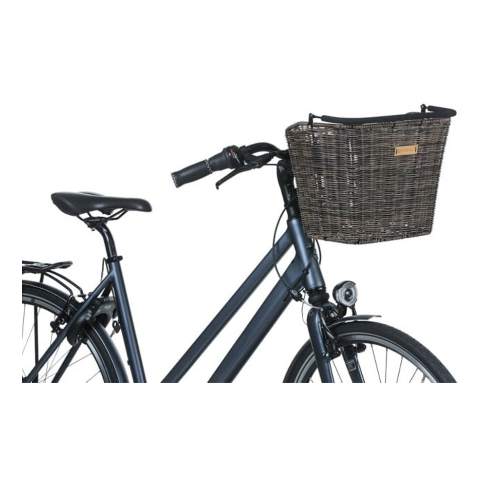 Bremen Rattan Look KF Fahrradkorb vorne