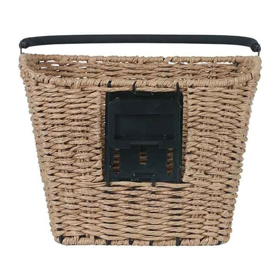 Bremen Rattan Look KF Fahrradkorb vorne