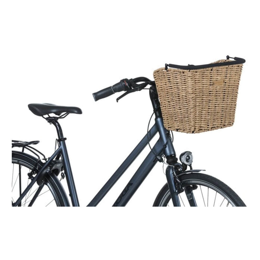 Bremen Rattan Look KF Fahrradkorb vorne