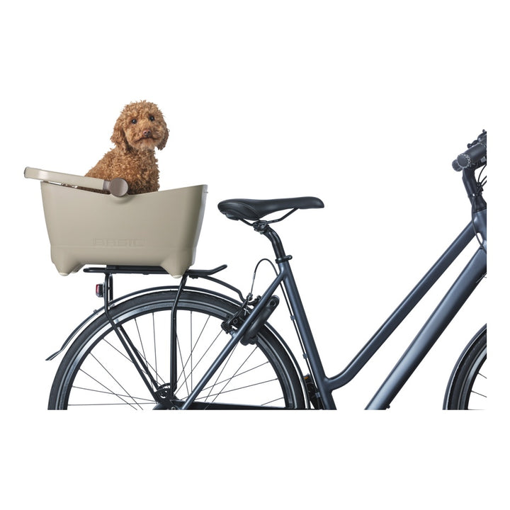 Basil Buddy Hundefahrradkorb MIK biskuit braun biscotti